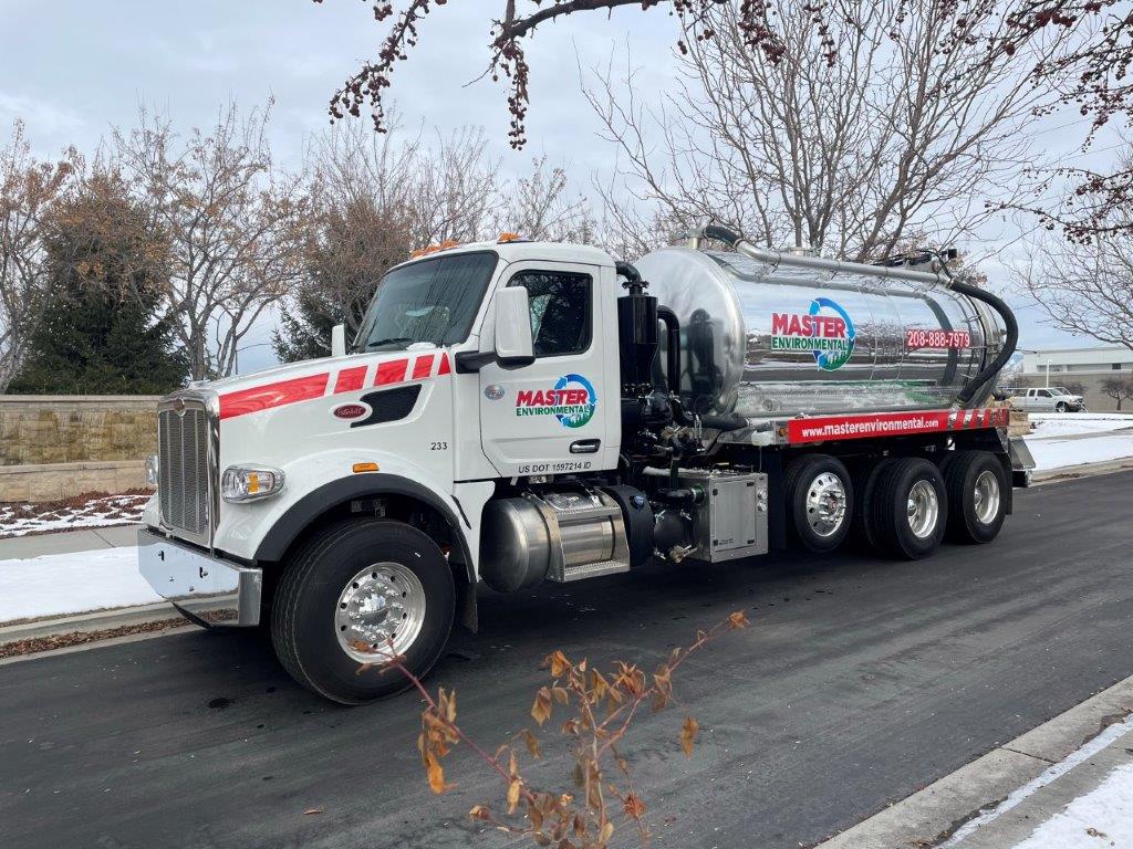 Master Environmental truck ready for commercial and industrial service